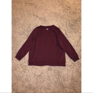 Burgundy Fleece Sweatshirt w/ Matching Joggers Set